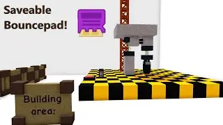 How To Make A Bounce Pad That Can Save! - Build a Boat For Treasure