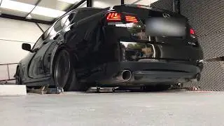 Dyno LEXUS GS 350 MG MOTORSPORT exhaust