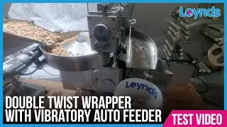Loynds Double Twist Wrapper with Vibratory Feeder Test