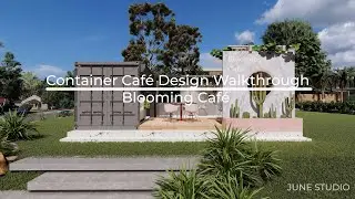 Container Caf&eacute; Design Idea- Walkthrough & Floor Plan