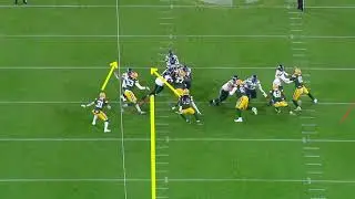 Kenny Clark wins double team as a 3-technique