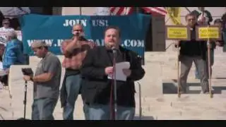 Matt Allen Speaks At RI Rally