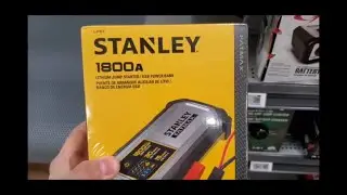 Stanley FatMax 1800A Lithium Jump Starter with 30W USB-C-PD In/Out  120.00 IS THIS ANY GOOD?