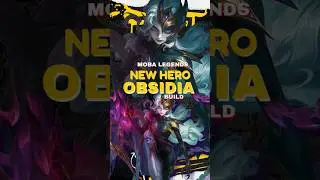 New Hero Obsidia ki Crit Build 🔥🔥 #mobalegends5v5 #moba5v5hindi #moba5v5pippin