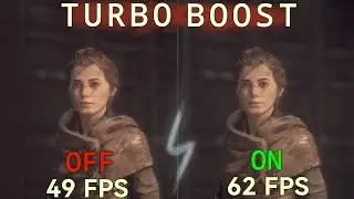Turbo Boost ON vs OFF comparison fps test i5 11400H + GTX 1650 + 8 Gb RAM | CPU Turbo boost gaming