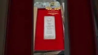 FINE SILVER BAAR MMTC Exclusively available at Nirmala Jewellers Bijnor.