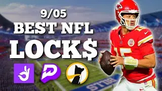 10X PAYOUT! My Best NFL Player Prop Bets Today 9/05 Free Picks! #nfl #prizepicks #podcast #dfs