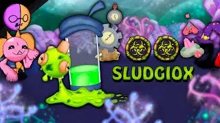 SLUDGIOX  on Ethereal Island [ANIMATED] My Singing Monsters (Ethereal Squared 5/5)