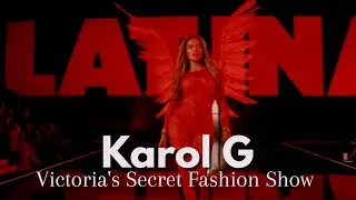 karol g impacta en el victorias secret fashion show 2025