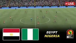Egypt vs Nigeria / Africa Cup of Nations 2026 | Full Match All Goal | PES 21 Simulation