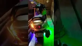 Scooty Aviator modified lights