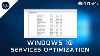Отключите ненужные службы в Windows 10 &mdash; Optimisasi Eps. 05