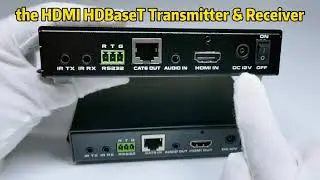 HDMI HDBaseT transmitter and receiver