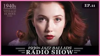 Sad 1930s Midnight Jazz 🚂 Slow Vintage Ballads for Sleep & Melancholy