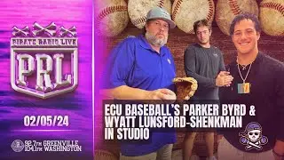 Pirate Radio Live - 2/5/2024 - Ellerbe, Brian Bailey, Brandon Manning, WLS, Parker Byrd