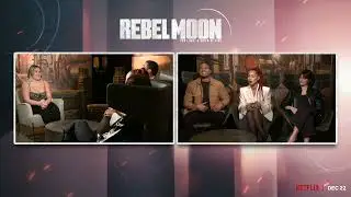 Ray Fisher, Cleopatra Coleman, and E. Duffy on being the rebellion of 'Rebel Moon'