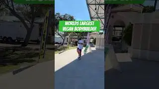 Largest Vegan Bodybuilder Busting Vegan Fitness Myths | Live Speech!