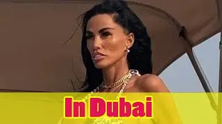 Katie Price flaunts Brazilian bum lift results in tiny bikini on lavish Dubai trip
