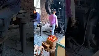 Forging of farm implements and iron products- Good tools and machinery make work easy