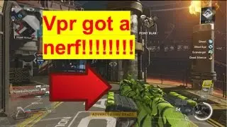 VPR Finally GOT a NERF!!! PATCH NOTES DETAILS!!!!!