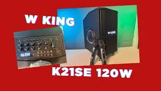 รีวิว ลำโพง W king รุ่น K21SE 120 วัตต์ #gadget #smartphone #wking #speaker 