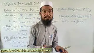 Class 10 th chemistry chapter 16||Extraction of Metal from concentrated ore