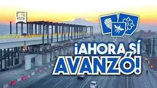 ¡Mira los INCREÍBLES avances de las estaciones ELEVADAS del Trolebús de CHALCO! | Enero 2026
