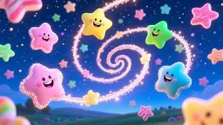 Gummy Stars Dance in the Sky | Fun Galaxy Song for Kids | Nursery Rhymes & Children&rsquo;s Music