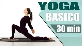 YOGA PARA PRINCIPIANTES | DIA 8 Todo cuerpo  - 30 min | Elena Malova