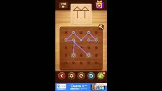 Line Puzzle: String Art. Camellia. Levels 11 - 20. Walkthrough.