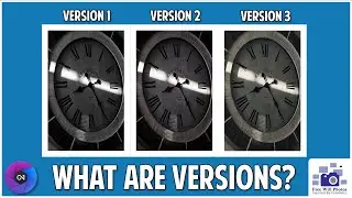 How to use versions in ON1 Photo Raw 2021