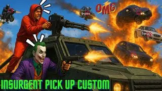 INSURGENT MAYHEM! *JOKER & GUNNER* | GTA 5 ONLINE CHAOS #35