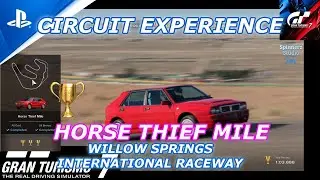 Gran Turismo 7 Willow Springs International Raceway - Horse Thief Mile Circuit Experience - All Gold