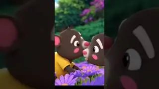 Little Jackie The Mole Cartoon Is Kissing Mama Mole | Little Jackie Stories