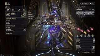 Warframe Maximum Investment - Caliban Prime | Isleweaver