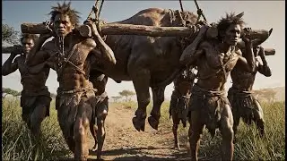 Savanna Hunters vs Giant Creatures: The Anaconda Attack, Bull Fight & Eagle Ambush