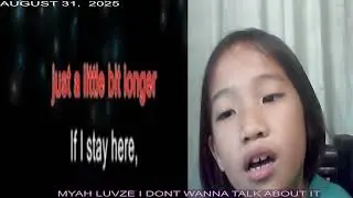 I DONT WANNA TALK ABOUT IT DANNY WHITTEN - MYAH LUVZE