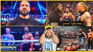 Roman & Brock - WTF SHOCK 🔥 Roman attack Lesnar ! Cody Rhodes - WWE SmackDown Highlights 2025