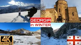 4K Georgia in Winter: 9 Best Places to Travel for Snow & Scenery | Georgia Small Group Tour