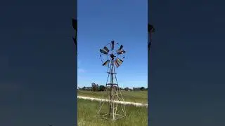 A windpump, also known as a windmill, is a type of wind turbine used to pump water.