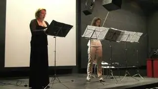 Kafka-Fragmente von Gy&ouml;rgy Kurtag f&uuml;r Sopran (Fran&ccedil;oise Vanhecke) und Violine (3)(Gabrielle Brunner)