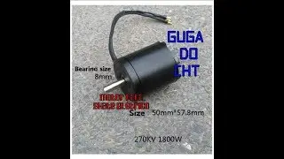 Motor 270kv 5055 para skate eletrico