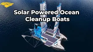 AI controlled Solar Powered Plastic Cleaning boats now online