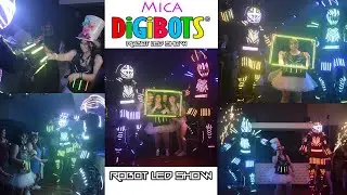 Robot Led Argentina - Mica 15 A&ntilde;os - DIGIBOTS ROBOT LED SHOW -