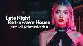 Late Night Retrowave House Mix | Neon Chill & Night Drive Vibes