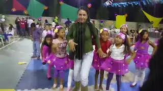 DANÇA PARA FESTA DA PRIMAVERA --  FLOR DO REGGAE DE IVETE SANGALLO
