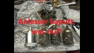 Ape 50 Anlasser Kaputt? Wechsel? Original oder Zubehör?
