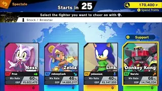 SSBU Online Spectator Mode with Special Characters Quickie 1/11/26