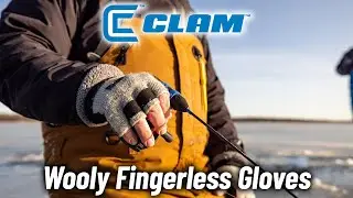 Clam IceArmor Wooly Fingerless Gloves