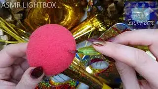 ASMR Lightbox  by Alma 💛Relaxing Triggers (Scratchig, Tapping, cutting)  from party items vol.1